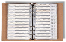 Load image into Gallery viewer, SMD 0603 Resistors, Capacitors, Transistors, Diodes Electronic Components Assortment Book - 5435 pcs