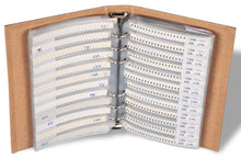 Load image into Gallery viewer, SMD 1206 Resistors, Capacitors, Transistors, Diodes Electronic Components Assortment Book - 5435 pcs
