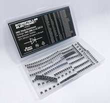 Load image into Gallery viewer, SMD Diodes Assortment 260 pcs, SOT-23 LL-34 SMA SMB, 1N4001, 1N4002, 1N4004, 1n4007, RL-207, 1N5408, FR107, UF4007, SF14, SF18, 1N5819, SR1100 SR240, SR2100, 1N5822, SR3100, SR540, 1N4148, BAV70